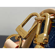 Louis Vuitton LV Diane Denim Blue Bag 25x9x15cm - 6