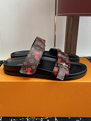 Louis Vuitton LV x TM Cherry Bom Dia Flat Comfort Mule - 4