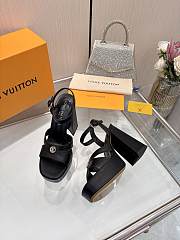 Louis Vuitton LV Shake Platform Sandals Black Heel 12cm - 2