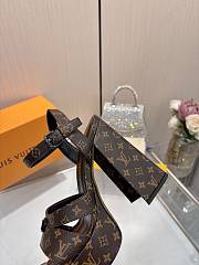 Louis Vuitton LV Shake Platform Sandals Monogram Heel 12cm - 3