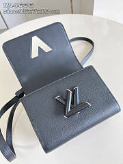 Louis Vuitton LV Twist PM Slim Black 15x7x19cm - 4