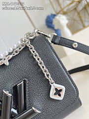 Louis Vuitton LV Twist PM Slim Black 15x7x19cm - 2