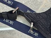 Dior Small Rider Soft Hobo Bag Black 25x22x9cm - 6