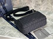 Dior Small Rider Soft Hobo Bag Black 25x22x9cm - 5