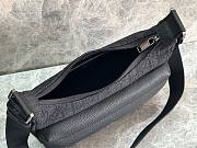 Dior Small Rider Soft Hobo Bag Black 25x22x9cm - 2