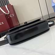 Gucci Bamboo Diva Medium Bag Black 26.6x13x8cm - 5