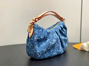 Louis Vuitton LV Pochette Valley Denim Blue 21x15x7cm - 6