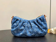 Louis Vuitton LV Pochette Valley Denim Blue 21x15x7cm - 5