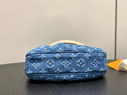 Louis Vuitton LV Pochette Valley Denim Blue 21x15x7cm - 4