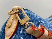Louis Vuitton LV Pochette Valley Denim Blue 21x15x7cm - 3