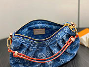 Louis Vuitton LV Pochette Valley Denim Blue 21x15x7cm - 2