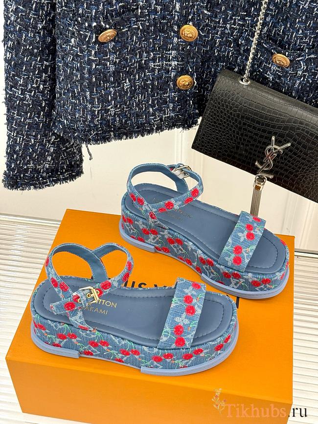 Louis Vuitton LV x TM Maya Platform Sandal - 1