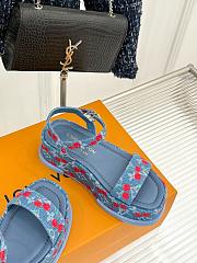 Louis Vuitton LV x TM Maya Platform Sandal - 4