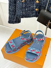 Louis Vuitton LV x TM Maya Platform Sandal - 3