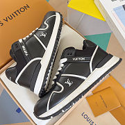 Louis Vuitton LV Run Away Maxi Sneaker Black - 4