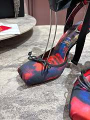 Christian Louboutin Cassia Lace Up 100mm Pumps Roses - 3