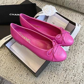 Chanel Ballerina Pink Flat 