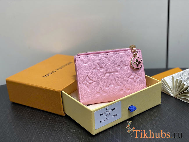Louis Vuitton LV Lisa Wallet Pink 11.5x9x1.5cm - 1