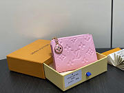 Louis Vuitton LV Lisa Wallet Pink 11.5x9x1.5cm - 2