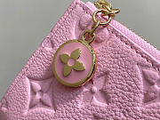 Louis Vuitton LV Lisa Wallet Pink 11.5x9x1.5cm - 5