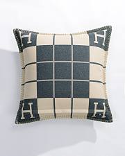 Hermes Avalon Wool Pillow Navy Blue - 2
