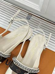 Louis Vuitton LV Slingback White Flat - 5