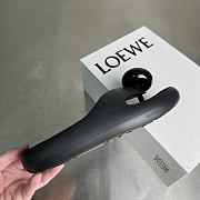 Loewe x Paula's Ibiza Foam Black Bubble Slides - 4