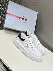 Prada White Black Sneaker - 1