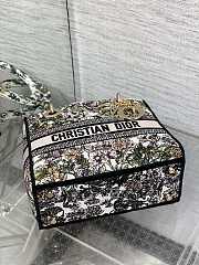 Dior Lady D-lite Bag Flower 24x11x20cm - 2
