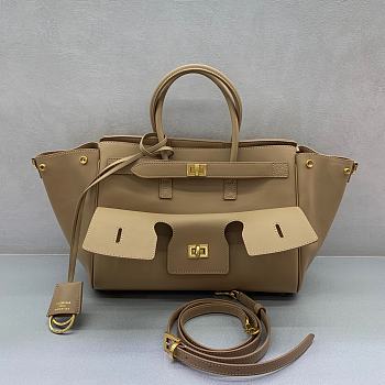 Balenciaga Bel Air Carry All Bag Small Beige 30cm