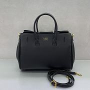 Balenciaga Bel Air Carry All Bag Small Black Gold 30cm - 4