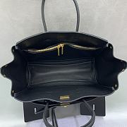 Balenciaga Bel Air Carry All Bag Small Black Gold 30cm - 3
