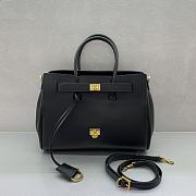 Balenciaga Bel Air Carry All Bag Small Black Gold 30cm - 2
