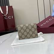 Gucci Bi-color GG Marmont Small Wallet 11x8.5x3cm - 4