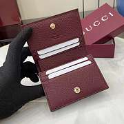 Gucci Bi-color GG Marmont Small Wallet 11x8.5x3cm - 3