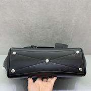 Balenciaga Bel Air Carry All Bag Small Black Silver 30cm - 6
