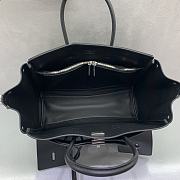 Balenciaga Bel Air Carry All Bag Small Black Silver 30cm - 4