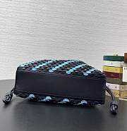 Loewe Mini Flamenco Clutch Lambskin Sky Blue 23.5x18x9cm - 6