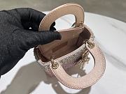 Dior Micro Lady Bag Multicolor 12x10.2x5cm - 3