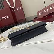 Gucci GG Marmont Wallet On Chain Beige Blue 20x12.5x4cm - 6
