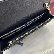 Gucci GG Marmont Wallet On Chain Beige Blue 20x12.5x4cm - 2