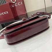 Gucci Bamboo Diva Medium Bag Red 26.6x13x8cm - 6
