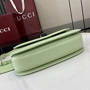 Gucci Bamboo Diva Medium Bag Light Green 26.6x13x8cm - 3