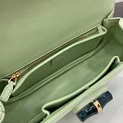 Gucci Bamboo Diva Medium Bag Light Green 26.6x13x8cm - 2