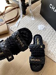 Chanel Black Slides 28 - 3