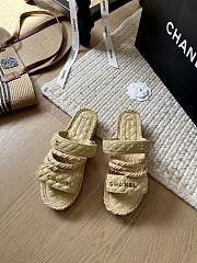 Chanel Beige Slides 06 - 1