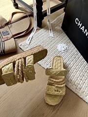 Chanel Beige Slides 06 - 5