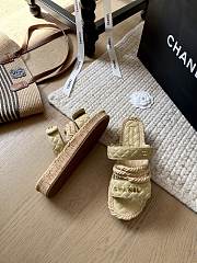 Chanel Beige Slides 06 - 3