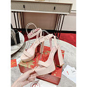 Christian Louboutin Movida Sabina Patent Platform Pink Heel 13cm - 4
