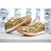 Bottega Veneta Low-Top Gold Orbit Sneakers - 3